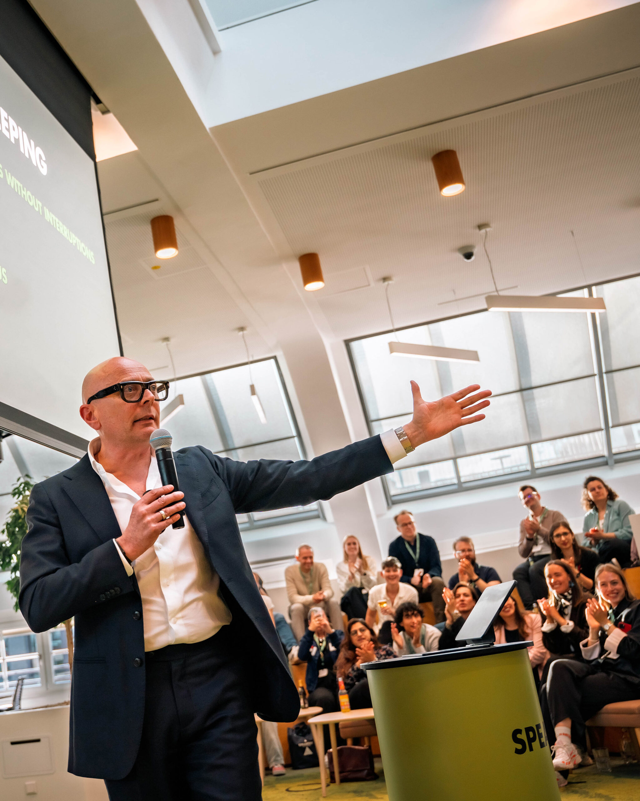 A Speakery Masterclass in the offices of LikedIn's German HQ