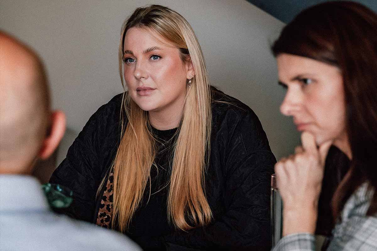 A Speakery group session